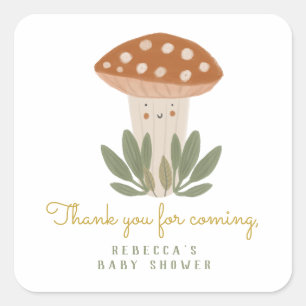 Little mushroom Birthday Gift Tags