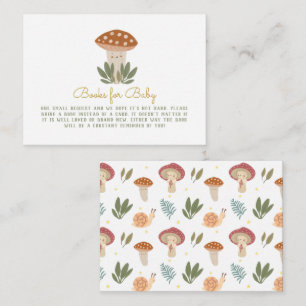 Little mushroom Books for Baby Enclosure Card