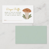 Little mushroom Diaper Raffle Enclosure
