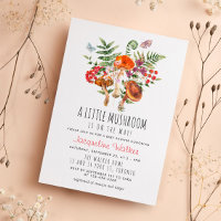 Little Mushroom Fall Baby Shower