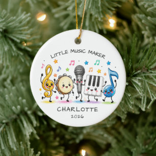 Little Music Maker Christmas Ornament