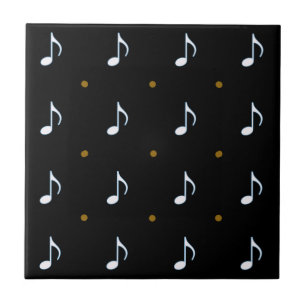 little musical notes tile