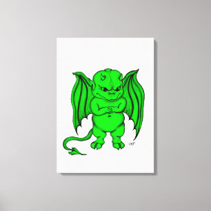 Little nasty Devil Canvas Print