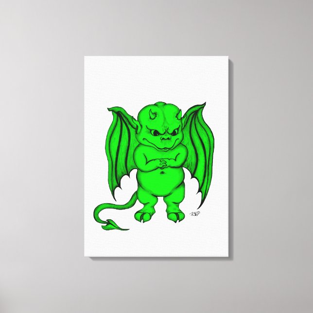 Little nasty Devil Canvas Print (Front)