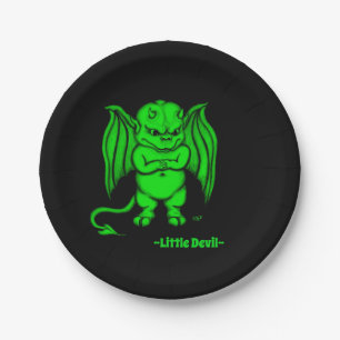 Little nasty Devil Paper Plate