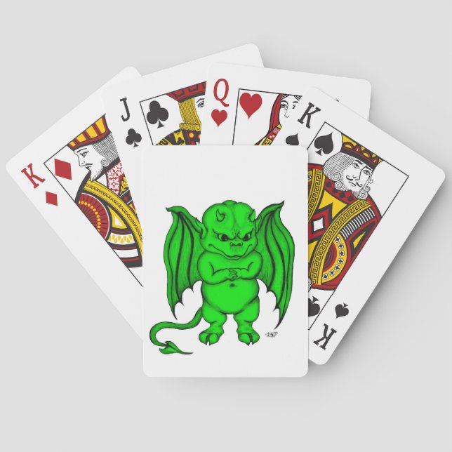 Little nasty Devil Playing Cards (Back)