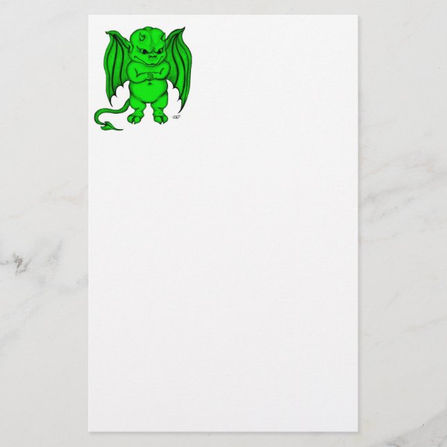 Little nasty Devil Stationery (Front)