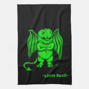 Little nasty Devil Tea Towel