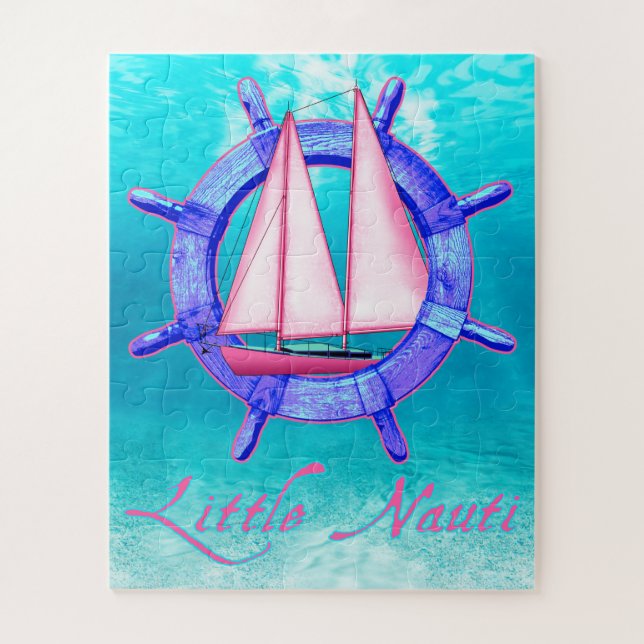 Little Nauti Funny Sail Jigsaw Puzzle (Vertical)