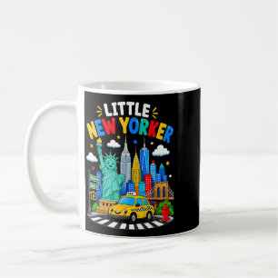 Little New Yorker City Taxi Skyline Coffee Mug