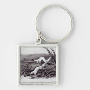 Little Nimble Weasel Key Ring