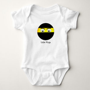 Little Ninja Emoji Baby Bodysuit