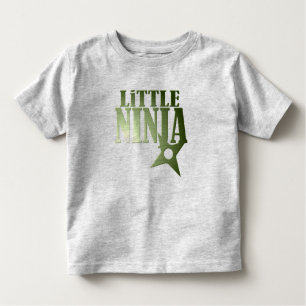 Little Ninja for Kids - Customisable Toddler T-Shirt