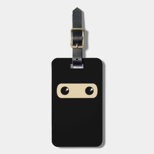 Little Ninja with Name, Address and Contact Info Luggage Tag