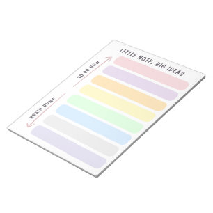 Little Note Big Ideas Soft Calming Gentle Shades