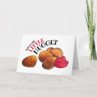 LITTLE NUGGET Chicken Nuggets Foodie Baby Shower