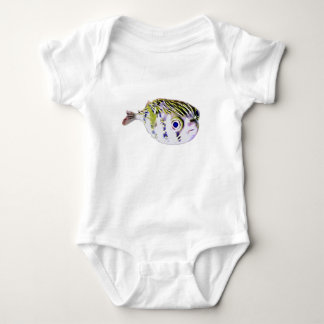 Little Ocean Critters Pufferfish Baby Bodysuit