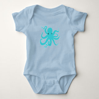 Little Octopus Baby Body Suit - Cute Sea Animals Bodysuit