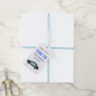 Little Officer Police Birthday | Personalized Gift Tags