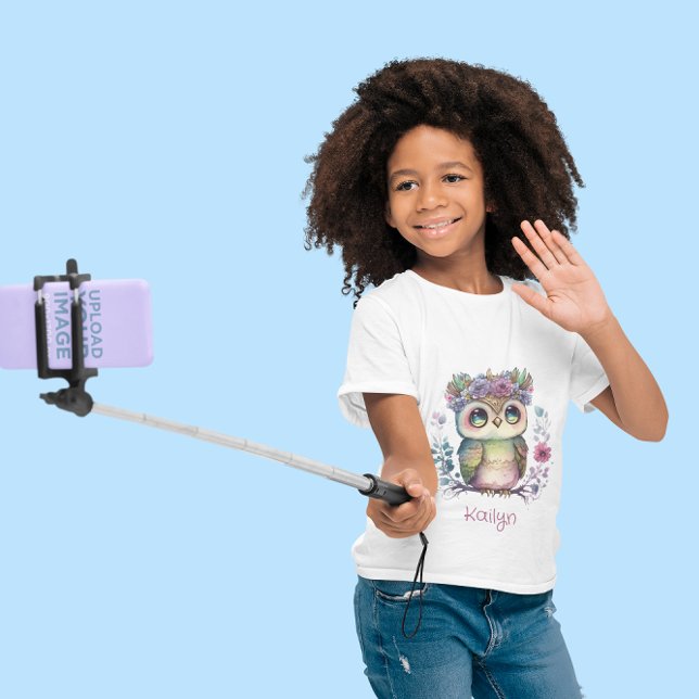 Little Ombre Owl Watercolor T-Shirt (Creator Uploaded)