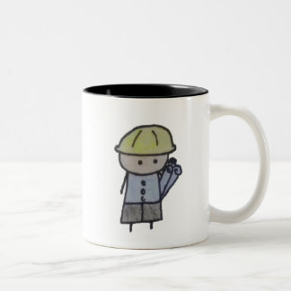 Little One architect two tone mug
