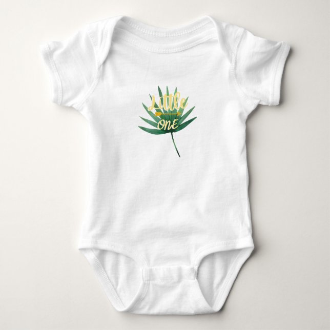 Little one baby bodysuit (Front)