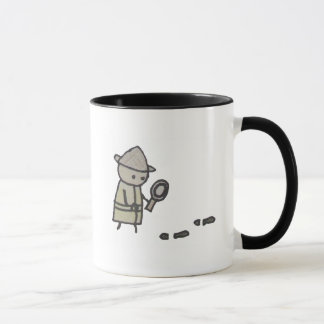 Little One detective ringer mug
