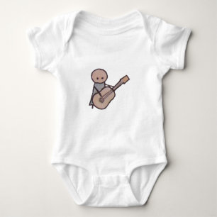 Little One guitar baby bodysuit