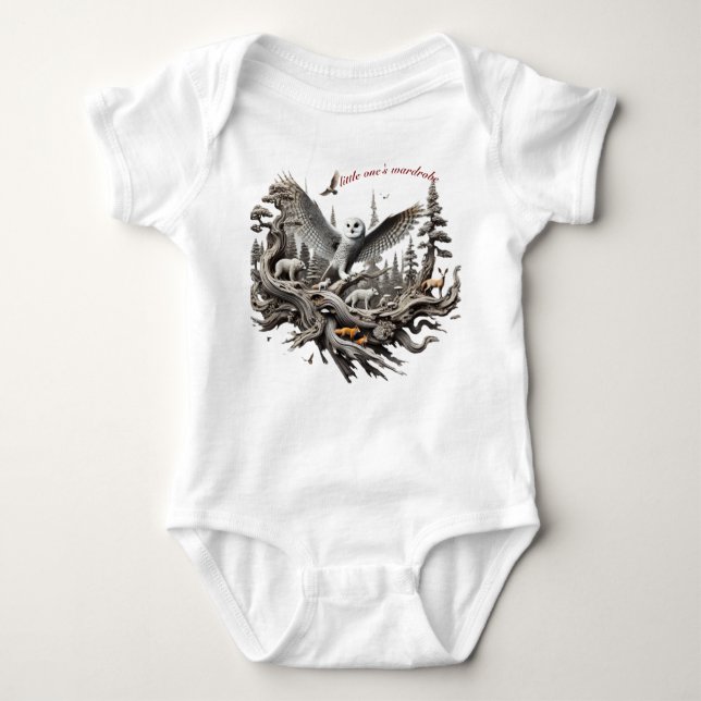 little one's wardrobe baby bodysuit (Front)