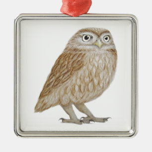 Little Owl 2011 Metal Tree Decoration