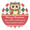 Little Owl Christmas Gift Tags