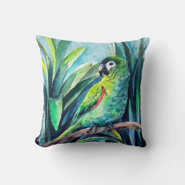 Little parrot cushion (Front)