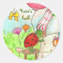 little party bug bookplate