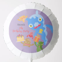 Little Party Monster and confetti Birthday Party