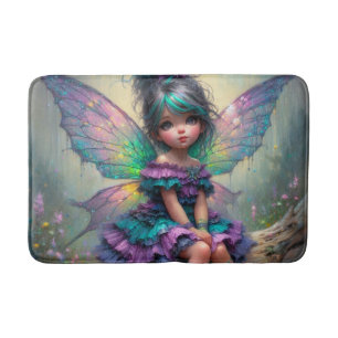 Little pastel themed fairy bath mat