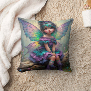 Little pastel themed fairy cushion