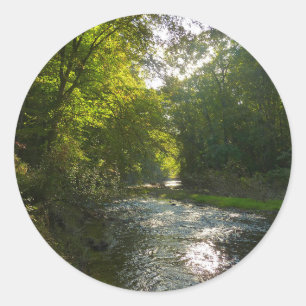 Little Patuxent River from Savage Park Classic Round Sticker
