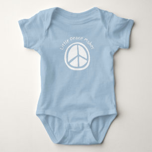 Little Peace Maker Baby Bodysuit