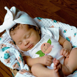 Little Peach Baby Bodysuit