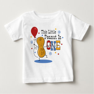 Little Peanut 1st Birthday Baby T-Shirt