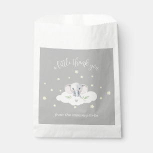 Little Peanut Baby Shower Gender Neutral Elephant Favour Bags