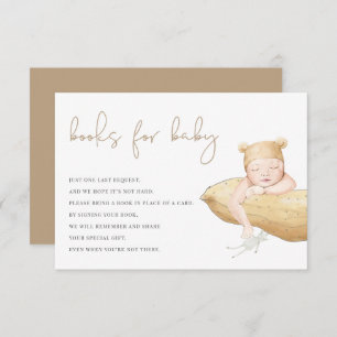 Little Peanut Gender Neutral Books For Baby Thank You Card