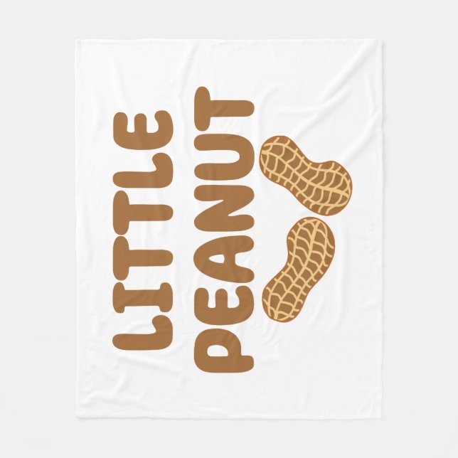 Little Peanut Newborn & baby gifts Fleece Blanket (Front)