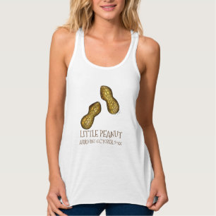 Little Peanut Nuts Snack Food Baby Due Date Singlet