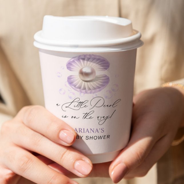 Little Pearl Baby Shower Paper Cups (Creator Uploaded)