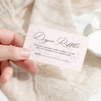 Little Pearl Diaper Raffle Ocean Baby Shower