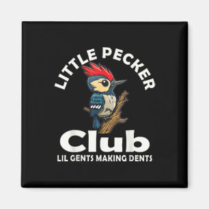 Little Pecker Club Front And Back Magnet