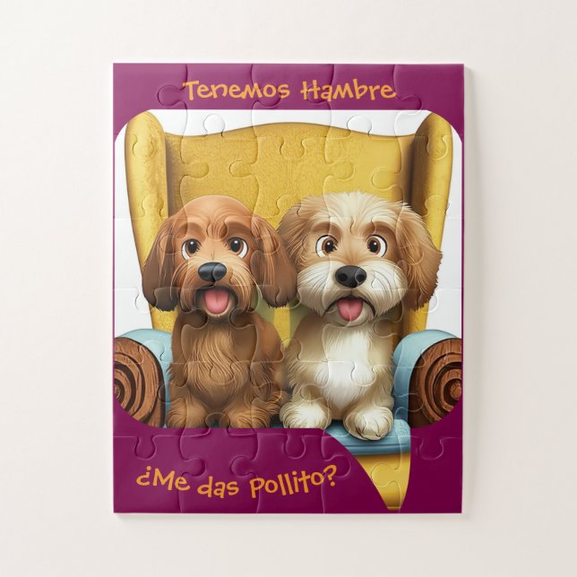 "Little Peludas" Puzzles (Vertical)