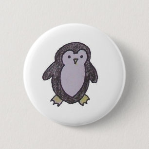 Little penguin button