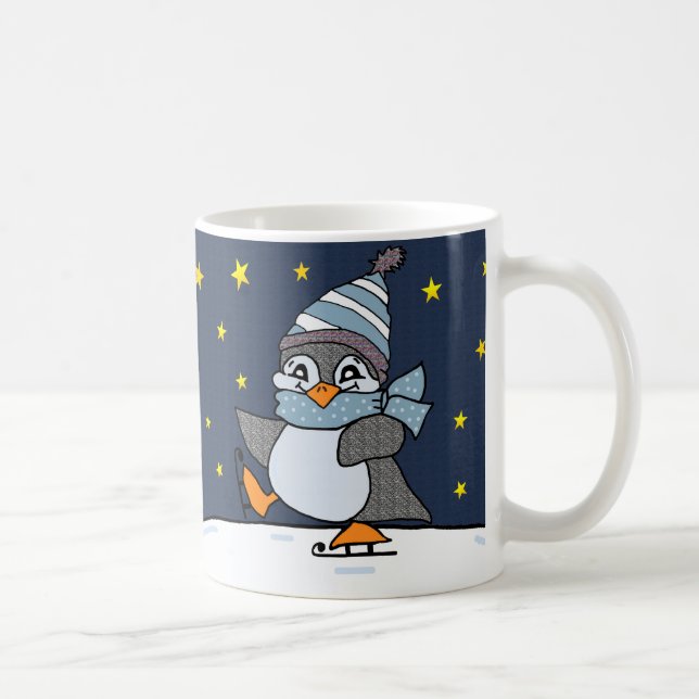 Little Penguin Coffee Mug (Right)